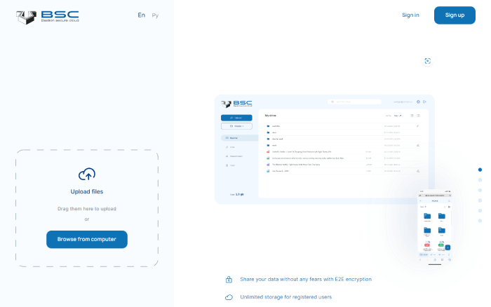 Bastion secure cloud